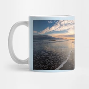 December daybreak at Druridge Bay Mug